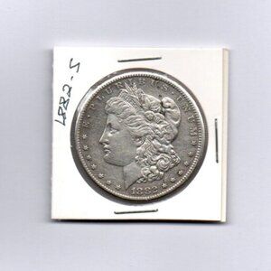 1882-S Morgan Silver Dollar... AU... In Protective Holder
